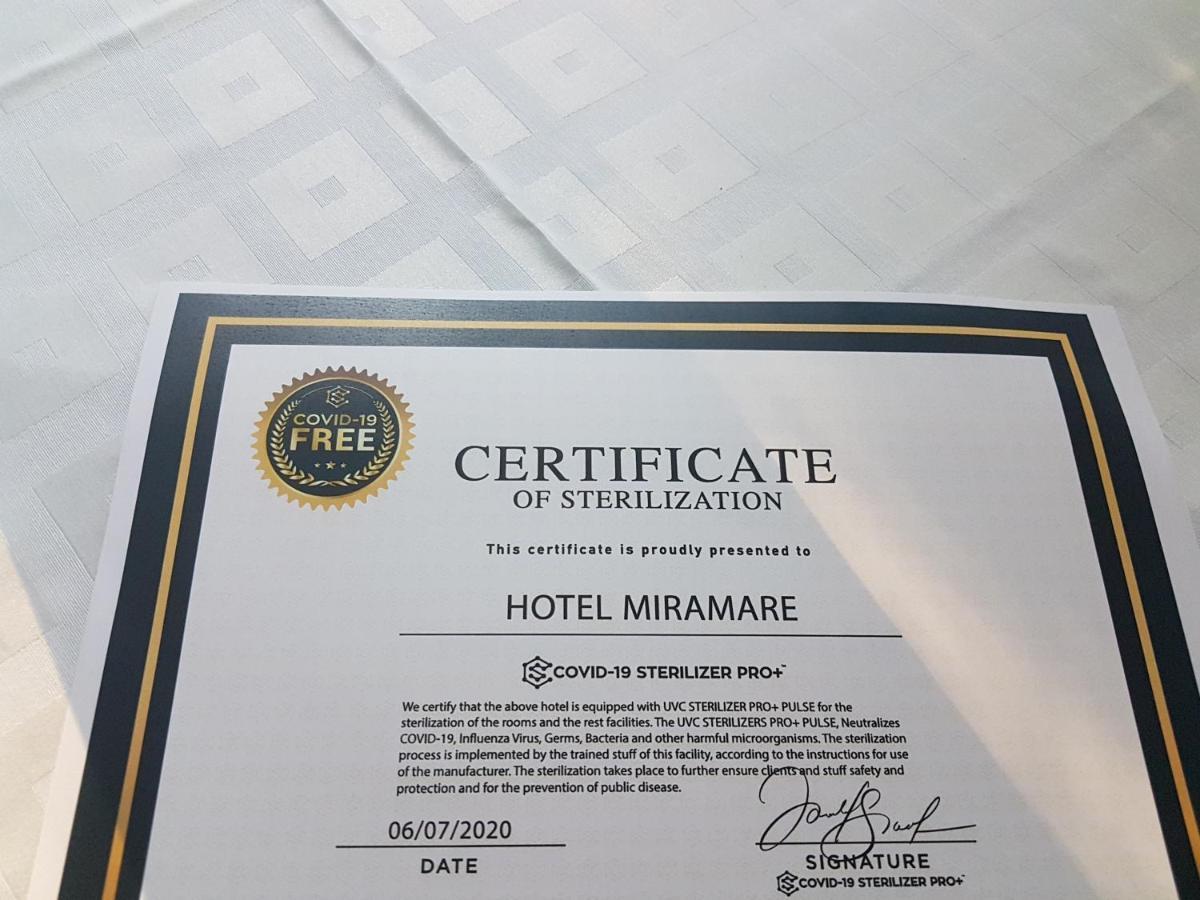 Miramare Hotel Hriszí Amudiá Kültér fotó